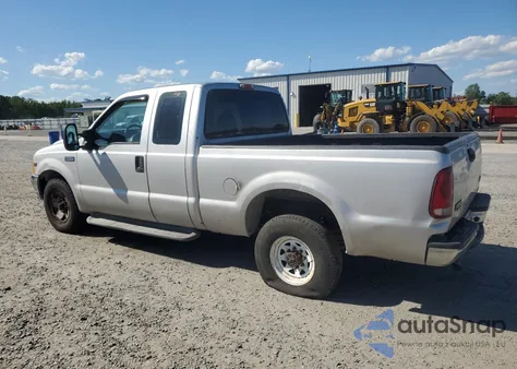 2001 Ford F250 Super Duty from USA, damaged, VIN 1FTNX20L01ED90397